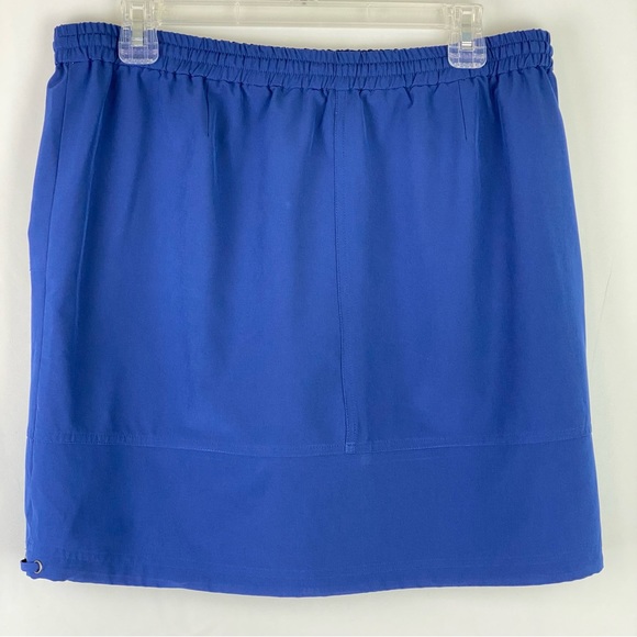 Peck & Peck Navy Blue Mini-Skirt. Size PL - Picture 2 of 8